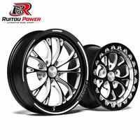 Jantes forgées sur mesure pour la course de drag racing, jantes avant étroites 17x4.5 17x5 18x5, jantes arrière Beadlock 15x8 15x10 17x9.5 17x10 18x11