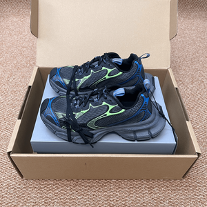 Zapatillas Deportivas de Plataforma con Malla Blanca, Gris y Naranja, Transpirables, Estilo Urbano - Product Image 4