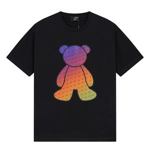 T-shirt Balen Streetwear personalizzata con spalle scese, 100% cotone, vestibilità regolare, alta qualità, stampa DTG bianca, anti-piega, asciugatura rapida - Product Image 4