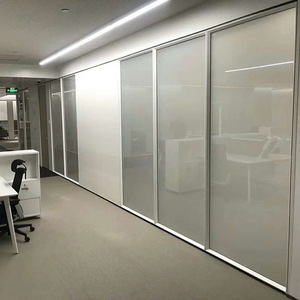 Không gian thương mại cao cấp hợp kim nhôm văn phòng vách ngăn kính đơn hoặc đôi phòng chia cho các trường học & bệnh viện - Product Image 1