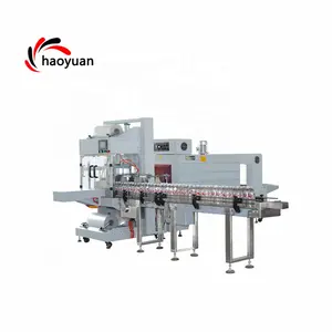 Shrink Wrap Machine QSJ-5040A+BSE5040A Automatic Plastic Film Bottle Sealing Wrapper Pet Bottle Water Heat Shrink Wrapping Machine