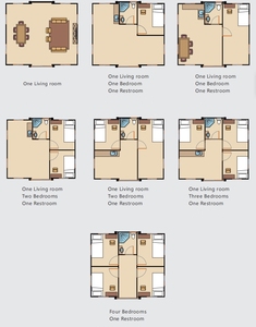 20ft sẵn sàng thực hiện 3 phòng ngủ nhà tiền chế nhà <span class=keywords><strong>prefab</strong></span> Modular nhà mở rộng container nhà Tiny nhà - Product Image 5