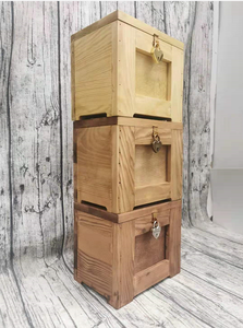 Customizable Modern Solid Wood Pet <strong>Urn</strong> High-End MDF Casket Memorial Cremation Ash <strong>Urn</strong> for <strong>Cats</strong> Humans Logo Options Custom Sizes - Product Image 6