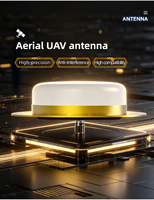 Antena GPS/GNSS de Alta Ganancia y Bajo Drag, Diseño de Grado Aeroespacial, Polaridad RHCP, Conector SMA-K, Posicionamiento de Alta Velocidad para UAV, Material ABS