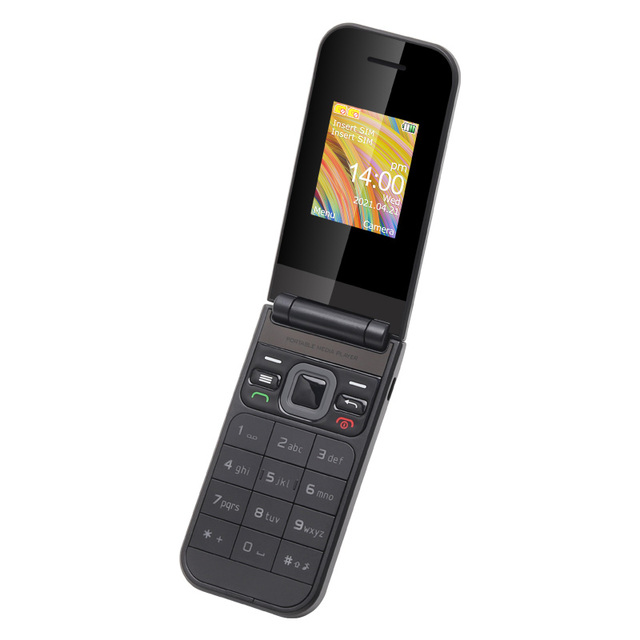 UNIWA F2720 Double Screen Show Flip Design New Function 2G Mobile Flip Phone With CPU Function