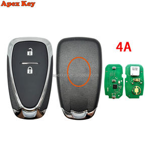 Llave Remota de Coche con Chip 4A Desbloqueado de 433MHz y 2 Botones de Proximidad para Chevrolet Orlando JM Trax Tracker - Product Image 1