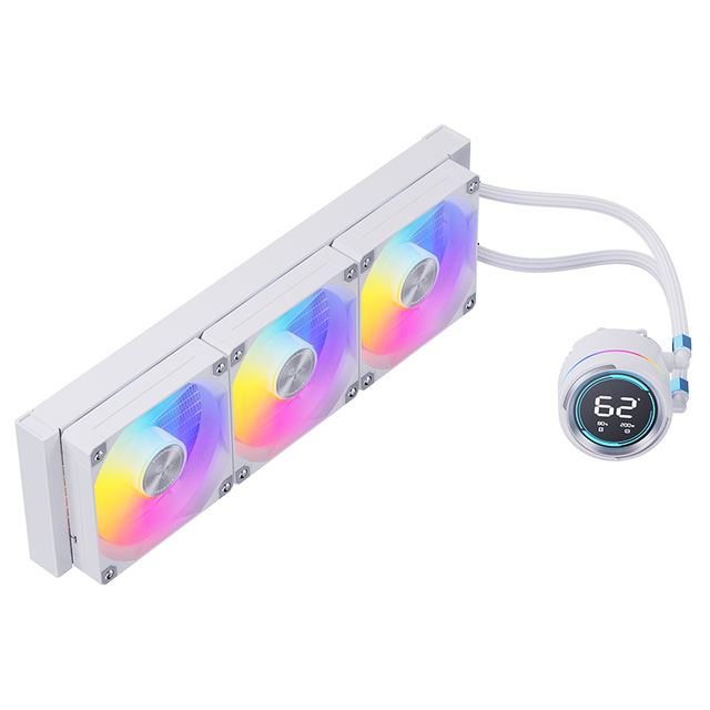 OEM Factory 360mm Quiet High Performance Aio CPU Cooler Gaming Workstations PCs ARGB Lights Liquid Temperature AM5 300W TDP