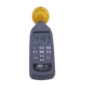 TES-593 EMF 미터 삼축 데이터 로거 주파수 10 MHz ~ 8.0 GHz 전자기파 필드 강도 측정기 - Product Image 1