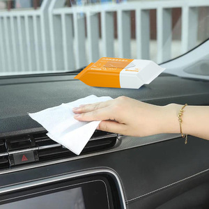Lingettes nettoyantes pour l'intérieur de la voiture, sans rinçage, multifonctionnelles pour surfaces en plastique - Product Image 1