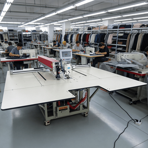 Máquina de Coser Industrial Automática para Patrones de Asientos de Automóvil, Camisetas, Fundas de Asientos, Costuras Resistentes - Product Image 1