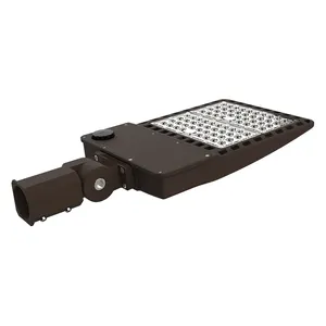 ETL cETL DLC 120-347V 480V IP67 Controlador LED Shoebox Área Luz Estacionamiento Luz LED Farola