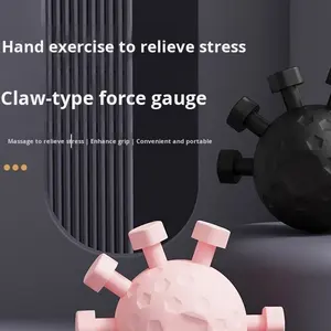 Renforçateur de force des doigts en ABS, exercice pour les mains et les bras, soulagement du stress, exerceur de doigts portable, balle à presser - Product Image 2