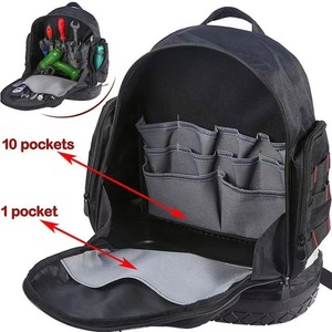 BSCI Factory Pro Pac TECH PAC Service Technician <b>Bag</b> 1-Pack travel <b>tool</b> <b>kit</b> oem hand <b>tool</b> organizer <b>bag</b> work <b>tool</b> - Product Image 6