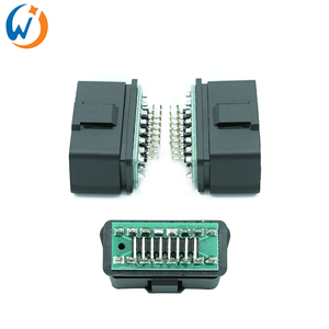16pin OBDII OBDII <span class=keywords><strong>OBD2</strong></span> 12V 24V j1962 <span class=keywords><strong>OBD2</strong></span> kết nối với PCB - Product Image 3
