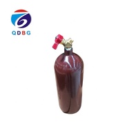 Bouteille de gaz acétylène haute pression en acier 2L, solvant acétone, pression d'essai hydrostatique 5,2 MPa, prix usine, certifiée export