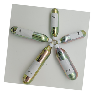 Cartucho de CO2 de Alta Presión ARR de 45g y 60cc, Acero de Protección Ambiental para Chalecos Inflables de Equitación - Product Image 1