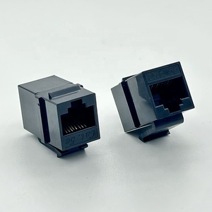 Bán Chạy Bộ Chuyển Đổi Đầu Nối Nối Tiếp <span class=keywords><strong>Jack</strong></span> <span class=keywords><strong>Keystone</strong></span> RJ45 Cái Sang <span class=keywords><strong>UTP</strong></span> Cat5e CAT6 - Product Image 3