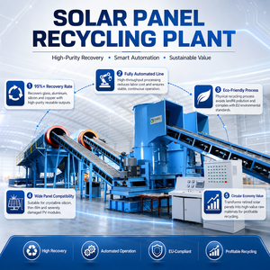Altamente recomendado Panel Solar portátil Batería <span class=keywords><strong>Reciclaje</strong></span> Batería Equipo de <span class=keywords><strong>reciclaje</strong></span> Planta de <span class=keywords><strong>reciclaje</strong></span> de iones de litio - Product Image 1
