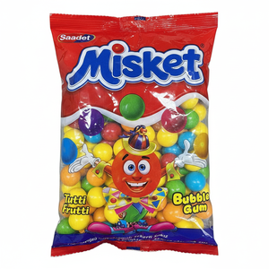 FEZA Saadet Misket Tutti Frutti Bubble Gum Bag Bonbons aromatisés pour enfants Anglais - Product Image 2