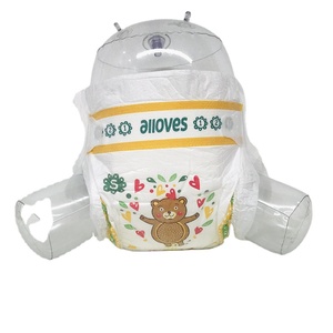 Couches pour bébé jetables souples de qualité XXL de qualité supérieure fabriquées aux États-Unis, super absorbantes avec du ruban adhésif; Fluff Pampered Babies Échantillons en gros offerts - Product Image 5