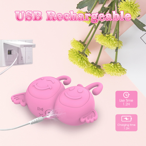 Ylove Mini Gemini Sternzeichen Flüssigsilikon-Halskette 10-Funktionen Erwachsenen-Sex-Massage-Vibrator für Frauen - Product Image 4