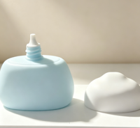 Flacon vide 50 ml pour crème solaire et lotion pour les mains, couleur personnalisée, emballage cosmétique pour soins de la peau