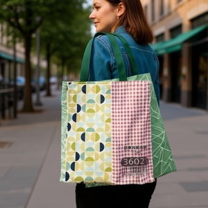 Borsa in Tela Multifunzione Ilan 34x42x12.5cm, Leggera, Stile Lussuoso, Verticale - Product Image 3