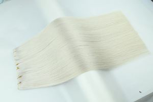 <span class=keywords><strong>Extensiones</strong></span> de Cabello Humano Virgen Remy de Alta Calidad, Precio al por Mayor, Trama Plana, en Gran Stock - Product Image 3