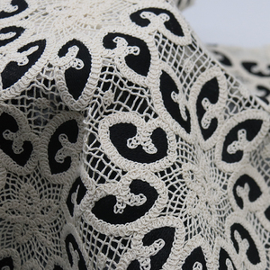 <strong>Wholesale</strong> Eco-Friendly Very Lightweight Cotton <strong>Lace</strong> <strong>Fabric</strong> for Dresses Scarves Home Decor Custom Designs Bulk Discount Global - Product Image 2