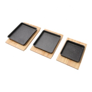 Modern Eco-Friendly <strong>Square</strong> Cast Iron Grill <strong>Pan</strong> Pre-Seasoned Kitchen <strong>Frying</strong> Cookware <strong>Square</strong> Cast Iron Skillet <strong>Pans</strong> - Product Image 2