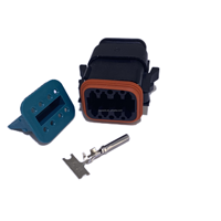 Amphenol Connecteurs automobiles Connecteurs électriques 8P PLUG SEAL KEY POSITION