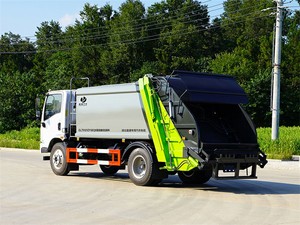 Vente directe usine : Camion compacteur de déchets Dongfeng 4X2 6/9m³ pour la collecte des déchets municipaux et l'assainissement urbain - Product Image 5