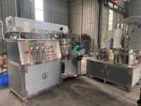 Mélangeur émulsifiant sous vide hydraulique industriel de qualité supérieure pour crème et lotion de soin de la peau