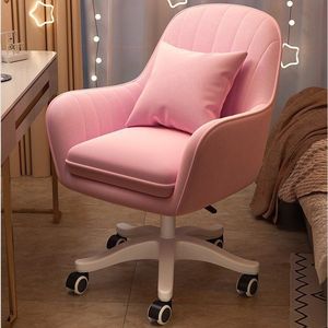 Regolabile in stile moderno per bambini e ragazze sedia per Computer con schienale girevole camera da letto dormitorio studio di Internet celebrità ispirata - Product Image 4