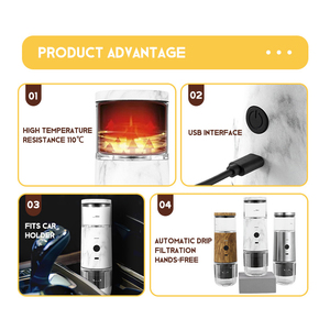 Machine à café électrique anti-fuite en acier inoxydable, mini machine à expresso à capsules, <span class=keywords><strong>petite</strong></span> cafetière portable <span class=keywords><strong>de</strong></span> <span class=keywords><strong>voyage</strong></span>, pour l'extérieur - Product Image 4
