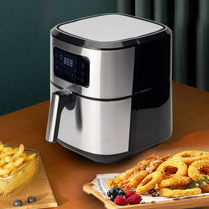 มาใหม่ 6.5L สมาร์ทดิจิตอล Air Fryers Wifi รีโมทคอนโทรล Airfryers ไฟฟ้าอลูมิเนียม OEM สแควร์ Gua ฟรีอะไหล่ 220 - Product Image 5