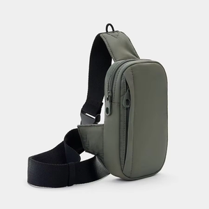 कस्टम कैजुअल पुरुषों वाटरप्रूफ मोटरसाइकिल खेल जिम एकल मोबाइल फोन कंधे बैग मैसेंजर क्रॉसबॉडी छाती बैग - Product Image 5