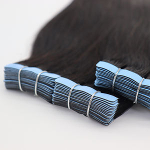 Cheveux Remy brésiliens russes à trame simple avec bandes adhésives de haute qualité - Product Image 2