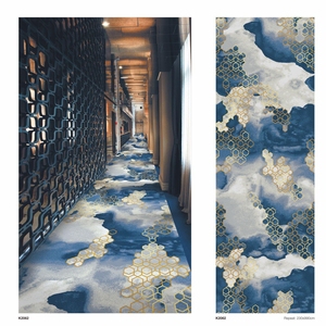 Khách Sạn Năm Sao Sang Trọng Thảm <span class=keywords><strong>Axminster</strong></span> Hành Lang Thảm Thương Mại Khách Sạn Handmade Silk Floor <span class=keywords><strong>Carpet</strong></span> 4M - Product Image 3