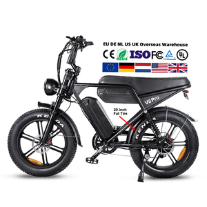 Bicicleta Eléctrica de Montaña con Llantas Gruesas para Adultos y Jóvenes V8 PRO Ruedas de 20 Pulgadas Frenos de Disco Mecánicos 7 Niveles de Velocidad - Product Image 3