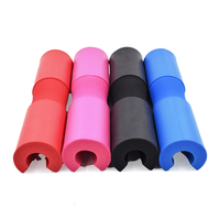 Coussin de protection antidérapant en mousse personnalisé avec logo pour haltères, squats, soulevés de hanche, haltérophilie, soulagement du cou et des épaules AOLEI