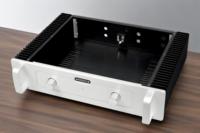 Amplificateur de tôle en acier inoxydable personnalisé Aluminium Usinage CNC Audio Hifi Accessoires de haut-parleurs électroniques Boîtes de boîtier