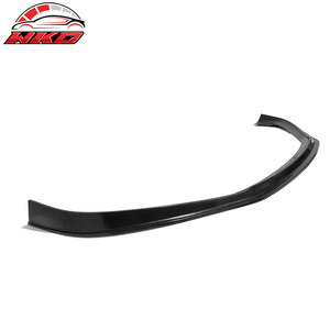 Convient pour Tesla Model S 2016-2021, lèvre de pare-chocs avant style MDA, non peinte, noire - Product Image 2