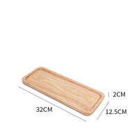 Plateau à thé en bois massif écologique pour camping, bols à pizza et à fruits, technique de sculpture ronde, design minimaliste japonais et coréen, logo personnalisé