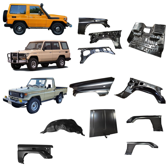 Front Fender Assy Side Wing Used for Land Cruiser 70 SERIES Prado 1987-1996  LJ77 RJ77 LJ78 KZJ 78 LJ79