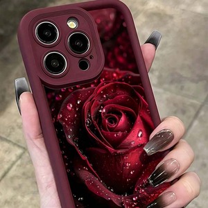 Dewdrop Rose Fleur Impression Échelle Lentille Style Antichoc TPU <span class=keywords><strong>Housse</strong></span> de Téléphone Portable <span class=keywords><strong>pour</strong></span> <span class=keywords><strong>Iphone</strong></span> Xr Xs Max 11 12 <span class=keywords><strong>13</strong></span> 14 15 16 17 Air - Product Image 4
