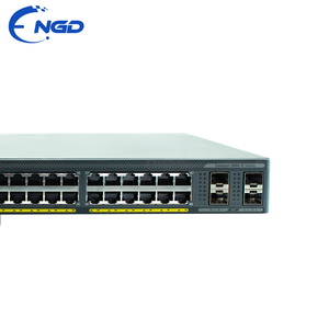 สวิตช์ PoE+ แบบติดตั้งบนแร็ค 1U รุ่น WS-C2960X-48LPS-L มือสอง <span class=keywords><strong>ขาย</strong></span>ดี 48 พอร์ต 10/100/1000 4 พอร์ต SFP รองรับการสแต็ค แบนด์วิดท์ 80G รองรับ 16K MAC - Product Image 4