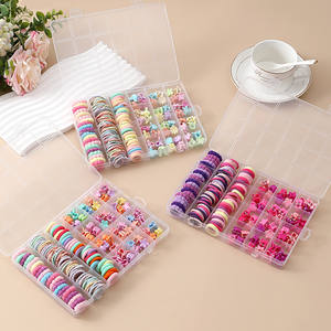 Nuovo Set di 24 Elastici e Fermagli per <span class=keywords><strong>Capelli</strong></span> per Bambine, Accessori per <span class=keywords><strong>Capelli</strong></span> in Confezione Regalo - Product Image 4