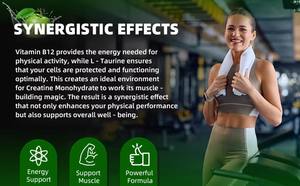 Gummies de marque privée pour le développement musculaire, supplément énergétique post-entraînement et créatine monohydrate pour adultes - Product Image 6