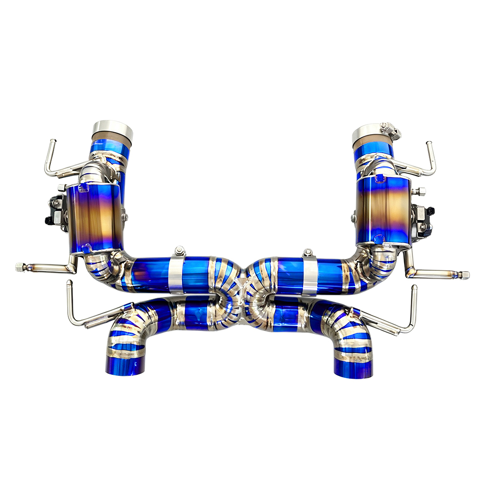 VantaFlow Titanium Catback Exhaust Pipes for Ferrari SF90 4.0T V8 2019+ High Performance Super Sport Car Exhaust System With Mufflers